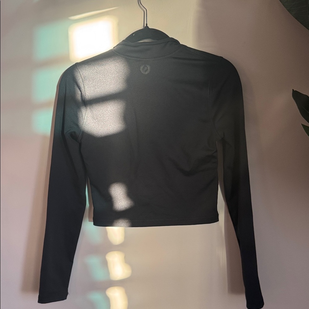 PINK Victoria's Secret Black Long Sleeve Top - Picture 6 of 7